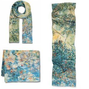 The Met Monet “Garden at Argenteuil” Scarf